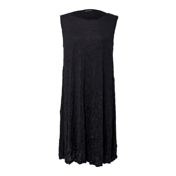 Reina Lee Women's Black Midi Sleeveless Dress Size XL NWT - Picture 1 of 3